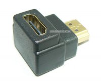 Угловой HDMI коннектор 19 pin